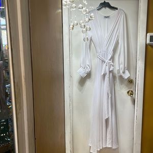 Nwot long white dress